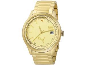 Men's Gold Tone Puma Wheel 3HD Sport Watch PU102731006 Men's Gold Tone Puma Wheel 3HD Sport Watch PU102731006