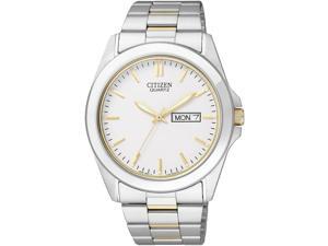 Men's Two-Tone Citizen Day And Date Steel Watch BF0584-56A Men's Two-Tone Citizen Day And Date Steel Watch BF0584-56A