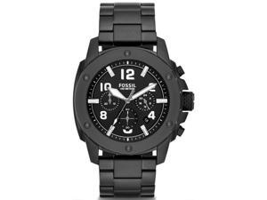 Men's Black Fossil Modern Machine Chronograph Steel Watch FS4927 Men's Black Fossil Modern Machine Chronograph Steel Watch FS4927