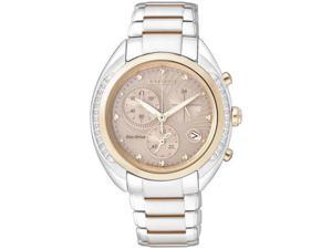 Women's Citizen Eco-Drive Diamond Chronograph Watch FB1385-53W Women's Citizen Eco-Drive Diamond Chronograph Watch FB1385-53W