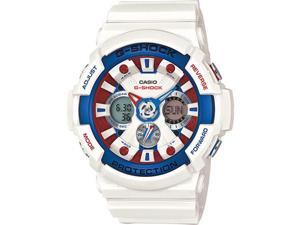 White Casio G-Shock Maritime Tri-Color Watch GA201TR-7A White Casio G-Shock Maritime Tri-Color Watch GA201TR-7A