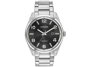 Men's Citizen Eco-Drive Stainless Steel Dress Watch BM7320-52H Men's Citizen Eco-Drive Stainless Steel Dress Watch BM7320-52H