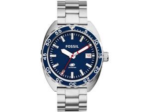 Men's Fossil Breaker Diver's Stainless Steel Watch FS5048 Men's Fossil Breaker Diver's Stainless Steel Watch FS5048