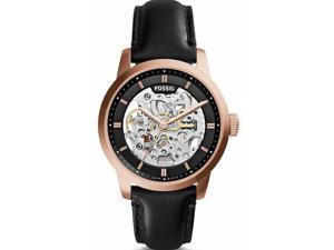 Fossil Men's ME3084 Black Leather Automatic Watch Fossil Men's ME3084 Black Leather Automatic Watch