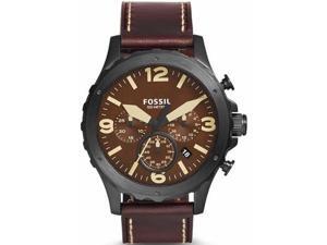 Men's Fossil Nate Brown Chronograph Watch JR1502 Men's Fossil Nate Brown Chronograph Watch JR1502
