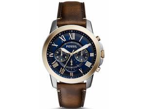 Men's Fossil Grant Chronograph Blue Dial Watch FS5150 Men's Fossil Grant Chronograph Blue Dial Watch FS5150