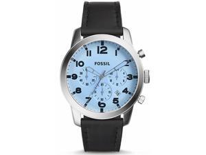 Men's Fossil 54 Pilot Chronograph Leather Band Watch FS5162 Men's Fossil 54 Pilot Chronograph Leather Band Watch FS5162