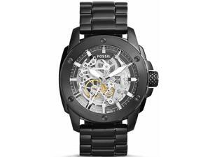Men's Fossil Modern Machine Automatic Black Steel Watch ME3080 Men's Fossil Modern Machine Automatic Black Steel Watch ME3080