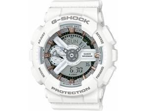 Women's Casio G-Shock S White Analog-Digital Watch GMAS110CM-7A2 Women's Casio G-Shock S White Analog-Digital Watch GMAS110CM-7A2