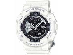 Women's Casio G-Shock White Ana-Digi Sports Watch GMAS110CW-7A1 Women's Casio G-Shock White Ana-Digi Sports Watch GMAS110CW-7A1