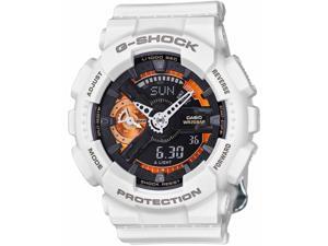 Women's Casio G-Shock S White Analog-Digital Watch GMAS110CW-7A2 Women's Casio G-Shock S White Analog-Digital Watch GMAS110CW-7A2