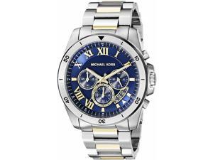Men's Michael Kors Brecken Stainless Steel Chronograph Watch MK8437 Men's Michael Kors Brecken Stainless Steel Chronograph Watch MK8437