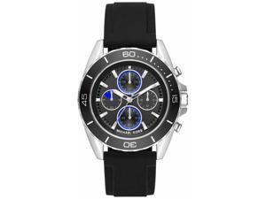 Men's Michael Kors Jetmaster Black Chronograph Watch MK8485 Men's Michael Kors Jetmaster Black Chronograph Watch MK8485