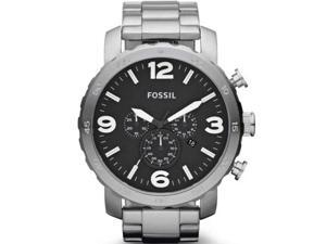 Fossil Nate Chronograph Stainless Steel Mens Watch JR1353 Fossil Nate Chronograph Stainless Steel Mens Watch JR1353