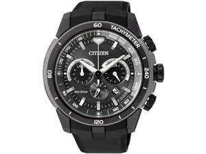 Men's Black Citizen Eco-Drive Chronograph Solar Watch CA4157-09E Men's Black Citizen Eco-Drive Chronograph Solar Watch CA4157-09E