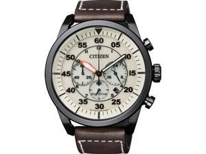 Men's Citizen Eco-Drive Aviator Chronograph Watch CA4215-04W Men's Citizen Eco-Drive Aviator Chronograph Watch CA4215-04W