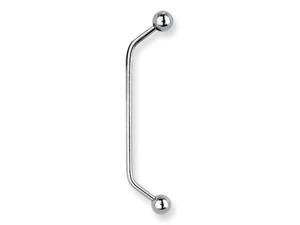 SGSS Piercing Staple 14G (1.6mm) 1.25" (32mm) Long Staple w 7mm rise & 2 SGSS Piercing Staple 14G (1.6mm) 1.25" (32mm) Long Staple w 7mm rise & 2