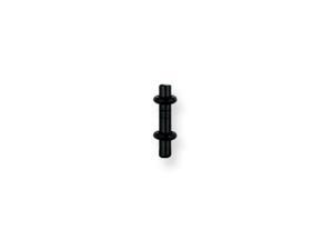 Pyrex Glass Plugs Solid Colors 10G (2.6mm) 1/2" (13mm) Long w 2 black o- Pyrex Glass Plugs Solid Colors 10G (2.6mm) 1/2" (13mm) Long w 2 black o-