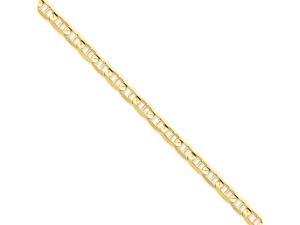 14k 5.25mm Concave Anchor Chain 14k 5.25mm Concave Anchor Chain