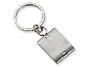 Stainless Steel Brushed and Polished Key Chain Stainless Steel Brushed and Polished Key Chain
