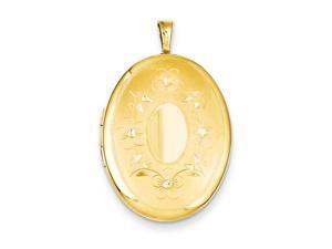 14k Gold Filled Oval Locket 14k Gold Filled Oval Locket