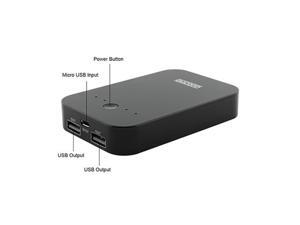 Dyconn XCharger 5000 (PB5KB) - 5000mAh Dual USB Universal External Power Bank Backup Battery Charger for IPAD/IPhone, Android Devices, PSP, MP3/MP4 Player, GPS, Phone, Smart Phone, Tablet - Black Dyconn XCharger 5000 (PB5KB) - 5000mAh Dual USB Universal External Power Bank Backup Battery Charger for IPAD/IPhone, Android Devices, PSP, MP3/MP4 Player, GPS, Phone, Smart Phone, Tablet - Black