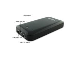 Dyconn XCharger Black 10000 mAh Dual USB Universal External Power Bank Backup Battery Charger PB10KB Dyconn XCharger Black 10000 mAh Dual USB Universal External Power Bank Backup Battery Charger PB10KB