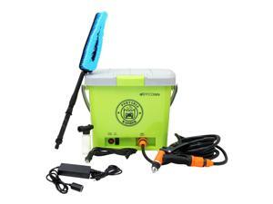 Dyconn Faucet Portable Pressure Washer System (12V Car/Home Power) For Car Wash, Camping, RV, Beach, Lawn & Garden include Nozzle & Soap dispenser (12V Car Power/Home AC) Dyconn Faucet Portable Pressure Washer System (12V Car/Home Power) For Car Wash, Camping, RV, Beach, Lawn & Garden include Nozzle & Soap dispenser (12V Car Power/Home AC)