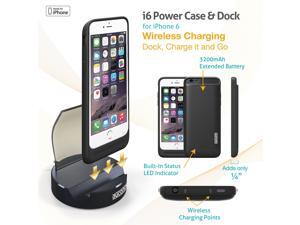 Dyconn i6 3200mAh Power Case For Apple Iphone 6 With Wireless Charging Dock Dyconn i6 3200mAh Power Case For Apple Iphone 6 With Wireless Charging Dock