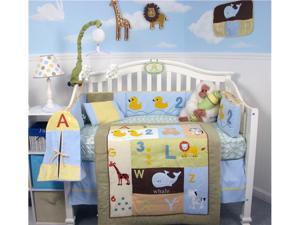 SoHo Designs SoHo Casey's ABC &123 Baby Crib Nursery Bedding Set 14 pcs included Diaper Bag with Changing Pad, Accessory Case & Bottle Case SoHo Designs SoHo Casey's ABC &123 Baby Crib Nursery Bedding Set 14 pcs included Diaper Bag with Changing Pad, Accessory Case & Bottle Case