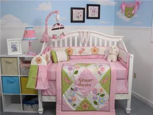 SoHo Designs Mystic Garden Baby Crib Nursery Bedding Set 14 pcs included Diaper Bag with Changing Pad, Accessory Case & Bottle Case SoHo Designs Mystic Garden Baby Crib Nursery Bedding Set 14 pcs included Diaper Bag with Changing Pad, Accessory Case & Bottle Case