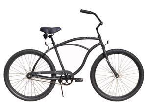 Firmstrong Urban Shimano Single Speed, Matte Black - Men's 26" Beach Cruiser Bike Firmstrong Urban Shimano Single Speed, Matte Black - Men's 26" Beach Cruiser Bike