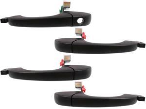 CHRYSLER 300 C 05 - 10 MAGNUM 05 - 08 CHARGER 07 FRONT REAR BLK DOOR HANDLE SET CHRYSLER 300 C 05 - 10 MAGNUM 05 - 08 CHARGER 07 FRONT REAR BLK DOOR HANDLE SET