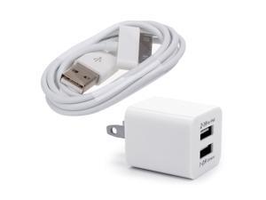 3FT 30 Pin USB Data SYNC Cable + Dual 2.1A Wall Charger for iPad 1 2 3 / iPhone 4 4S 3FT 30 Pin USB Data SYNC Cable + Dual 2.1A Wall Charger for iPad 1 2 3 / iPhone 4 4S