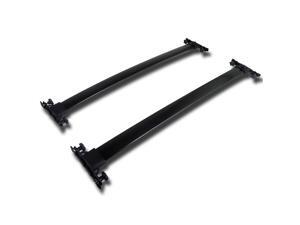 Toyota Highlander Black Aluminum Roof Top Rack Cross Bars Toyota Highlander Black Aluminum Roof Top Rack Cross Bars