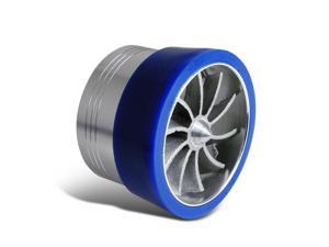 2.5"~3" Intake Blue Turbonator Turbo Fan Supercharger Gas Saver Insert 2.5"~3" Intake Blue Turbonator Turbo Fan Supercharger Gas Saver Insert