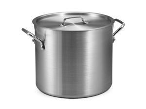 16 Qt. Aluminum Stock Pot with Lid 16 Qt. Aluminum Stock Pot with Lid