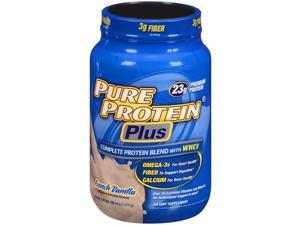 Pure Protein Plus French Vanilla Dietary Supplement - 2.25 lb. Pure Protein Plus French Vanilla Dietary Supplement - 2.25 lb.