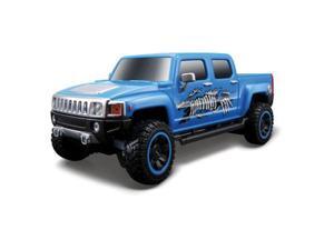 1:24 Maisto 2009 Hummer H3T Blue Remote Control Car 1:24 Maisto 2009 Hummer H3T Blue Remote Control Car