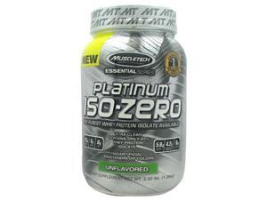 Muscletech Essential Series Us MT Platinum 100% ISO Zero Supplement, Unflavoured, 3.00 Pound Muscletech Essential Series Us MT Platinum 100% ISO Zero Supplement, Unflavoured, 3.00 Pound