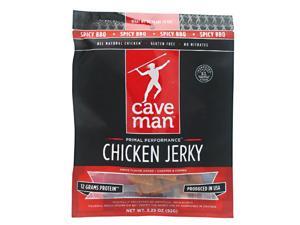 Caveman Foods Chicken Jerky Spicy BBQ - 3.25 oz (92g) Caveman Foods Chicken Jerky Spicy BBQ - 3.25 oz (92g)