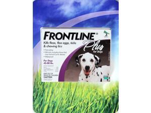 Frontline Plus Flea Tick and Lice Control for Dogs 45-88 lbs. Frontline Plus Flea Tick and Lice Control for Dogs 45-88 lbs.