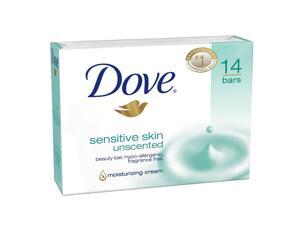 Dove Sensitive Skin Beauty Bars 14/4.25oz Dove Sensitive Skin Beauty Bars 14/4.25oz