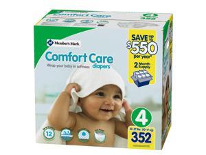 Member's Mark Comfort Care 2 Month Supply Size 4 Diaper (352 ct.) Member's Mark Comfort Care 2 Month Supply Size 4 Diaper (352 ct.)