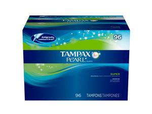 Tampax Pearl Unscented Tampons, Super (96 ct.) Tampax Pearl Unscented Tampons, Super (96 ct.)