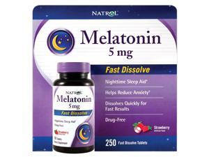 Natrol Melatonin 5mg Fast Dissolve - 250 ct. Natrol Melatonin 5mg Fast Dissolve - 250 ct.