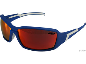 Lazer Xenon 1 (X1) Sunglasses: Matte Blue/White Lazer Xenon 1 (X1) Sunglasses: Matte Blue/White