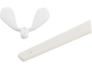 Lazer AR1 Nosepiece and Earpiece Set: White Lazer AR1 Nosepiece and Earpiece Set: White