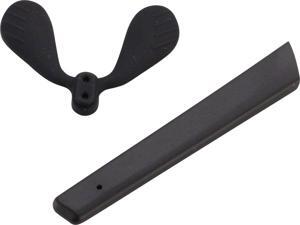 Lazer AR1 Nosepiece and Earpiece Set: Black Lazer AR1 Nosepiece and Earpiece Set: Black
