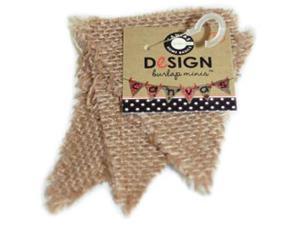 Paintable Burlap Shapes-Mini Triangle 3/Pkg Paintable Burlap Shapes-Mini Triangle 3/Pkg